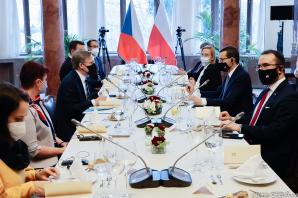 [VIDEO] Premier Mateusz Morawiecki: Jest porozumienie Polski i Czech w sprawie kopalni Turów. Gdy zagrożone jest bezpieczeństwo w całej Europie Środkowej, a Ukraina jest obiektem rosyjskiej eskalacji, współpraca między sojusznikami jest najważniejsza