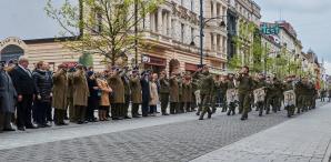 Orkiestra Reprezentacyjna WOT zagrała na święcie    9 Łódzkiej Brygady Obrony Terytorialnej.  
