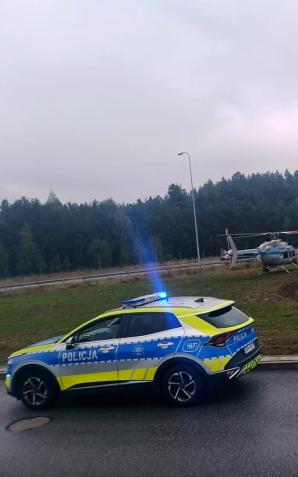 [VIDEO] Takie połączenie sił, więc nie mogło się nie udać - transport serca do Wrocławia mimo warunków pogodowych