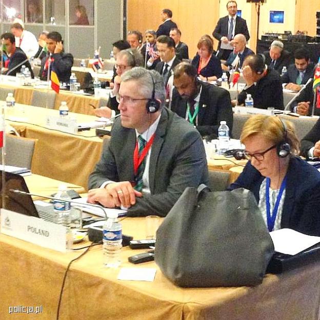 Jak ścigać przestępców na świecie? Delegacja Polski na Konferencji Szefów Krajowych Biur Interpolu w Lyonie