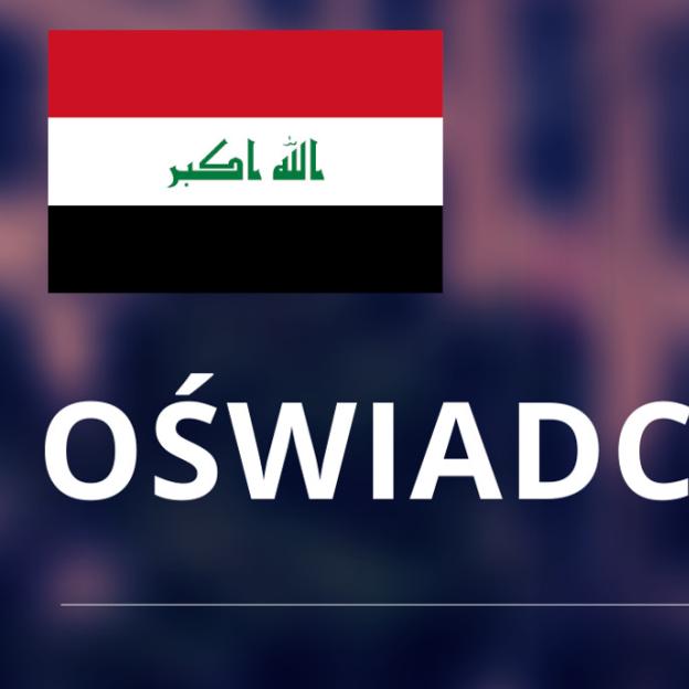 Oświadczenie MSZ potępiające ostrzał w irackiej prowincji Dohuk